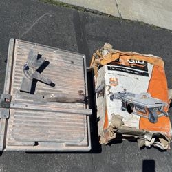 Ridge wet tile cutter Máquina Para Cortar Tallo