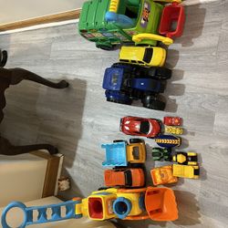 Trucks And Cars 
