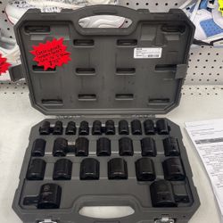 Gear Wrench Metric Impact Socket Set