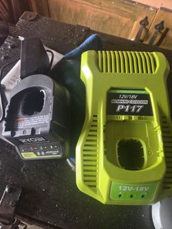Ryobi 12v 18v chargers