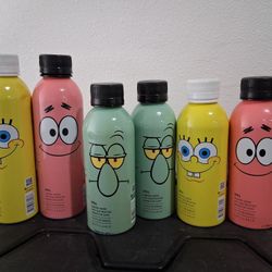 SpongeBob Path Water Reusable Aluminum Bottles