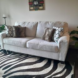 Cream Sofa
