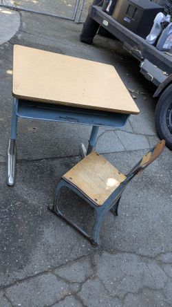 Vintage School Desk
