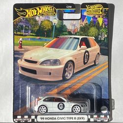 Hot Wheels Boulevard ’99 Honda Civic Type R EK9 – Premium JDM Real Riders