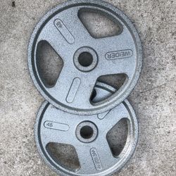 Pair Of Gripper Olympic 2 In Plates 