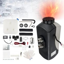 KAC 8KW Diesel Heater 12V Diesel Air Heater 10L Tank Diesel Parking Heater with Remote Control and LCD Screen，Fast Heating Low Noise for Tent, Car, RV