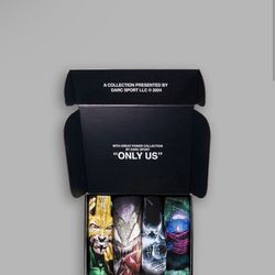 Spider Man Collab - Darc Sport Wolves - WITH GREAT POWER "SIDE-BY-SIDE" TEE BOX SET IN BLACK