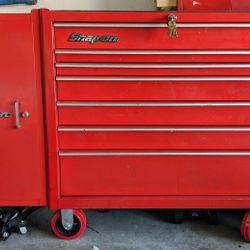 Snap On Tool Box With Side Cabinet 