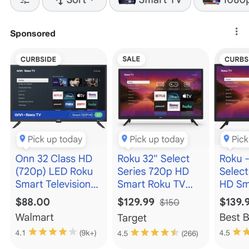 32 Inch Roku Tv  $60 OBO