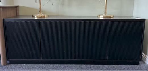 Black Tv stand，$220