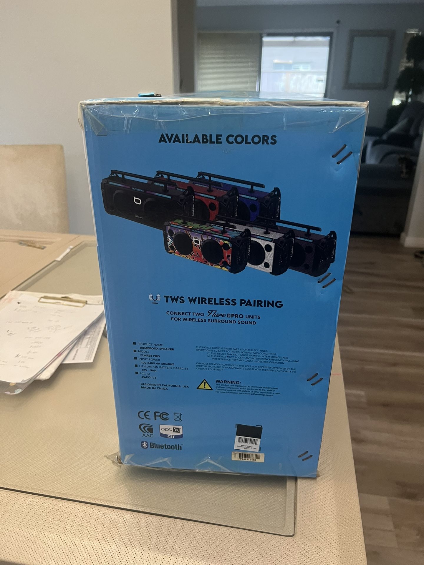 Bump box Flare 8 Pro