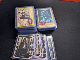 1977 Star Wars Series 3 complete set with 10 stickers