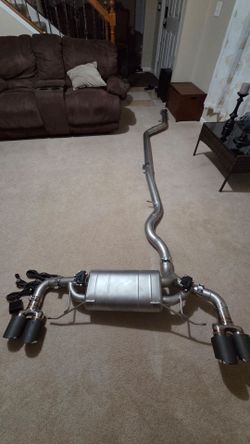 Catback exhaust system with remote valves, quad exit 330i b48 g20 2.0t 2019-2026