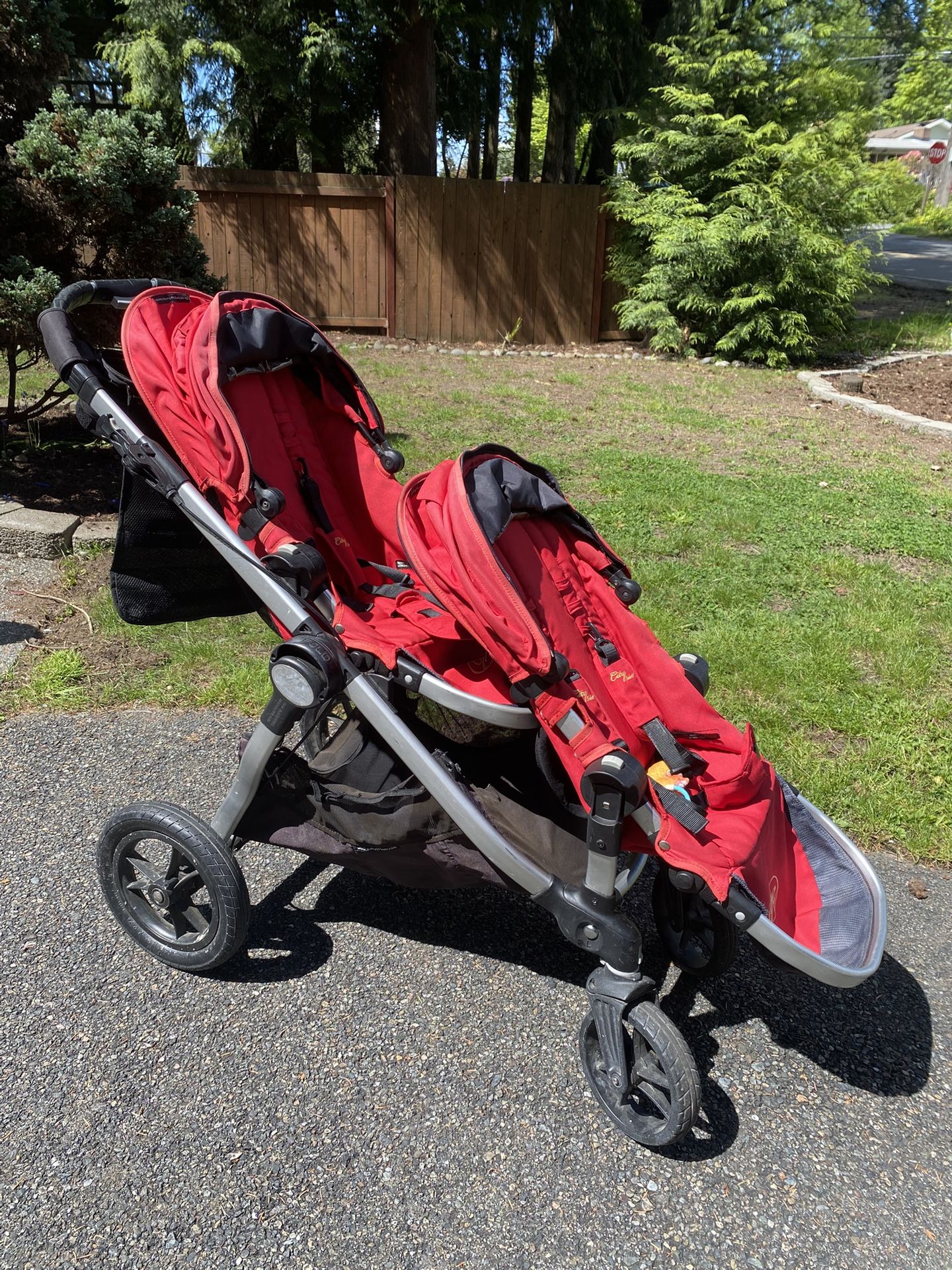 City select Double Jogging Stroller