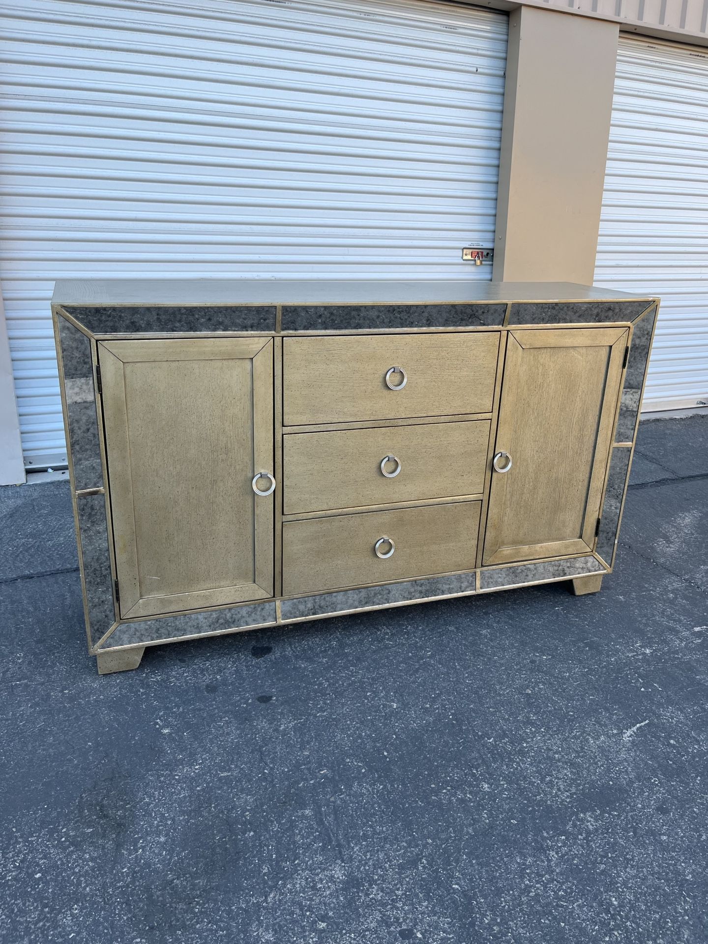 Mirrored Buffet - Dresser ( Can Deliver For $10 )