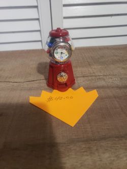 Miniature Bubble Gum Clock