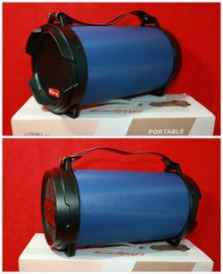 bazooka Bluetooth speaker SD card,slot USB port,FM radio(bosina)