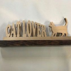 Cat Lover Plaque 