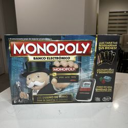Spanish Version Monopoly Ultimate Electronic Banking Board Game En Espanol Monopolio