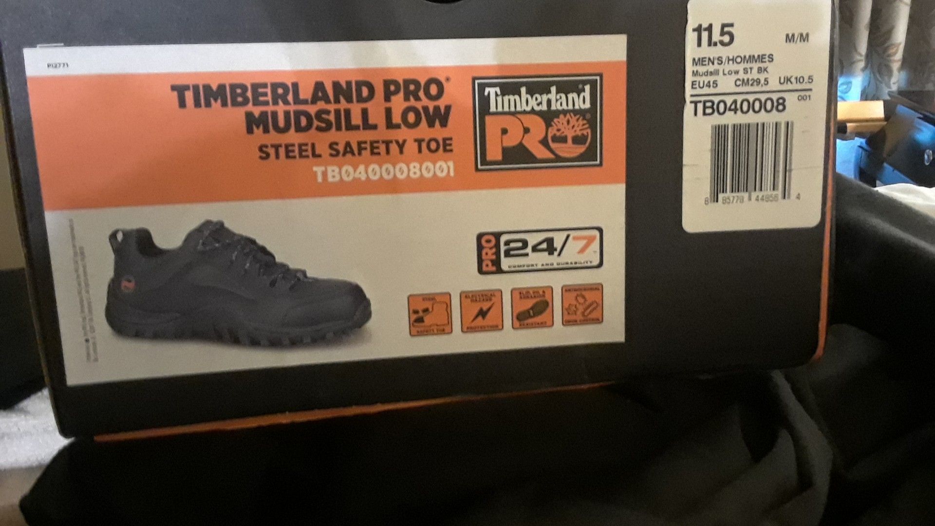 Timberland work boots new in box