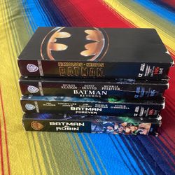 Batman VHS LOT of 4