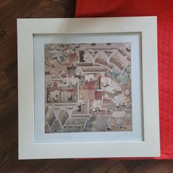 Two (2) 15"x15" Jim Thompson Silk Panels