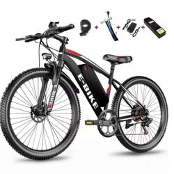 26" Electric Bike for Adults