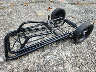 Magna Cart Metal Folding Luggage Cart - 110 lb Capacity