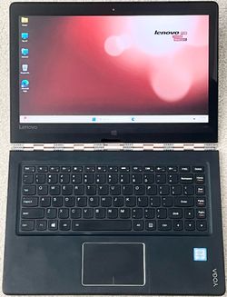 Lenovo YOGA 900-13ISK2 13” Iris UHD Touch Backlit i7-6560U 2.2GHz 8GB RAM 256GB SSD Gold Win11Pro Office24