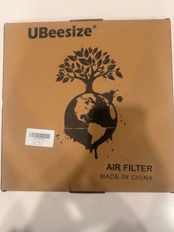 UBeesize 12x12x1 Air Filter (Fits 12x12 Slots, Actual Size: 11.69x11.69x0.82 Inch) - Reusable, Washable, MERV 8 HVAC AC Furnace Filter