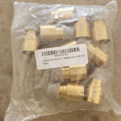 10x 3/4" XFITTING Brass PEX Expansion Fittings – Compatible with Uponor / Wirsbo / Sioux Chief – New