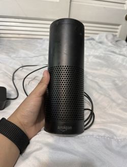 Amazon Echo 1st Generation SK705DI Black Wireless Alexa-Enabled Smart Speaker