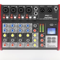 Pro Audio Bluetooth Studio Dj Mixer