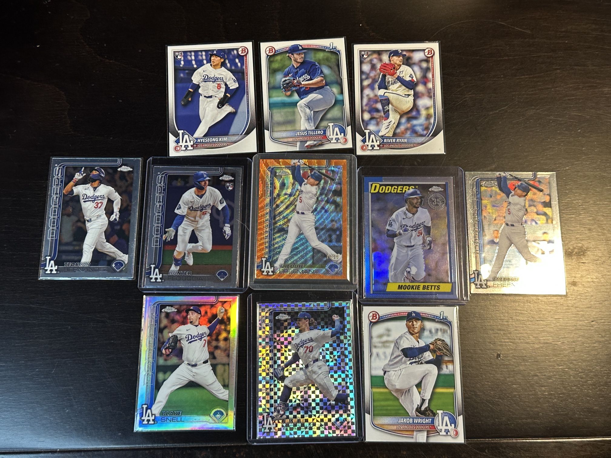 Dodger Topps Lot 