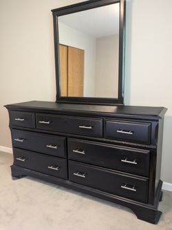 Dresser and Mirror