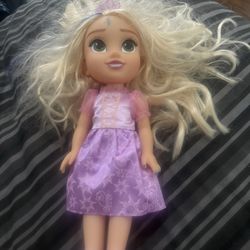 JAKKS Pacific Disney 2020 Princess Rapunzel My Friend 14" Doll, Shoes & Tiara