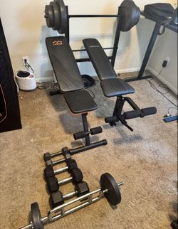 Weights Plus Weight Bench