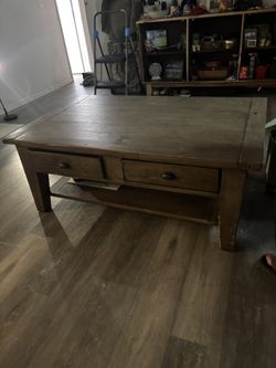 wooden center / coffee table