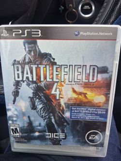 Pre-owned  Playstation PS3 BATTLEFIELD GAME IN MINT CONDITION ADULT  OWNED
