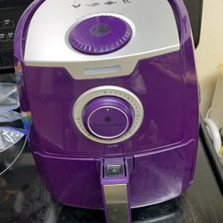 Paula Deen 3.5 QT Air Fryer. Eggplant
