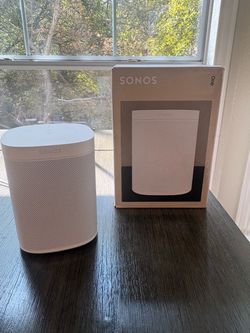 Sonos One Gen 2 Smart Speaker – White – Original Box
