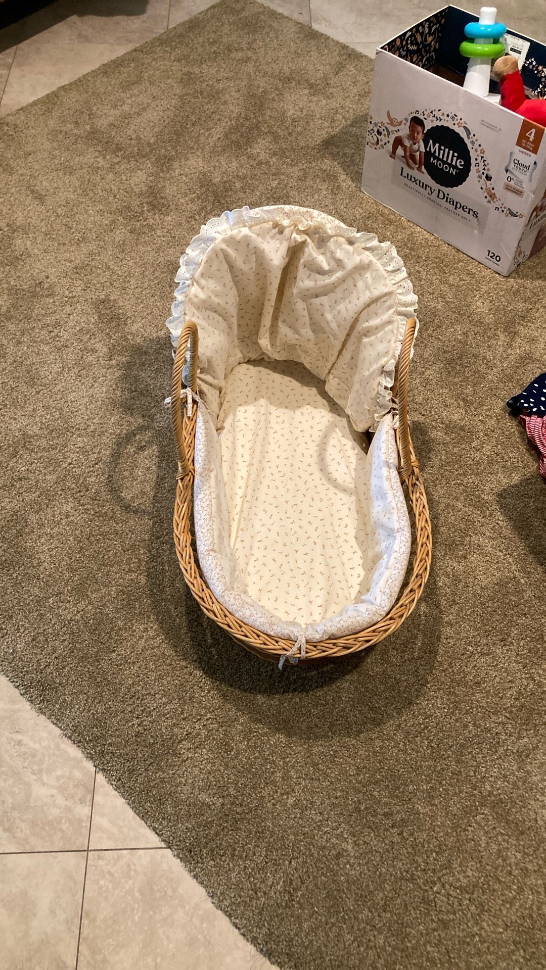 Vintage Moses Basket