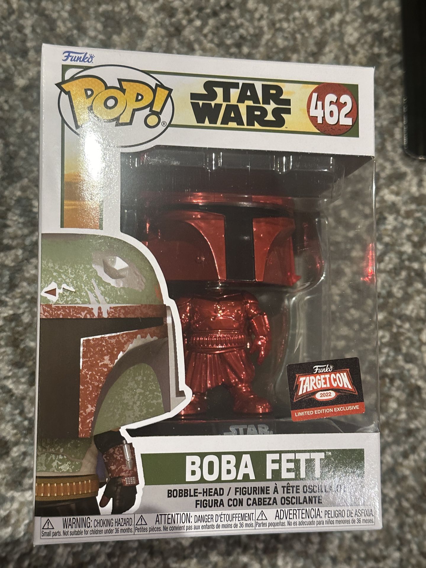 Star Wars Boba Fett Target Con LE Exclusive Funko Pop 462