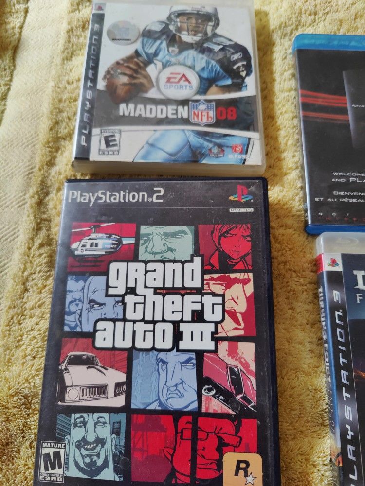 Assorted Play Station Videos