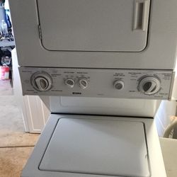 24" stackable Kenmore washer and Gas Dryer