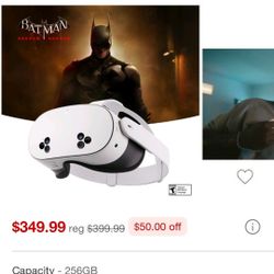 Meta Quest 3S 256GB - Batman: Arkham Shadow - All-In-One Headset

★★★★☆
