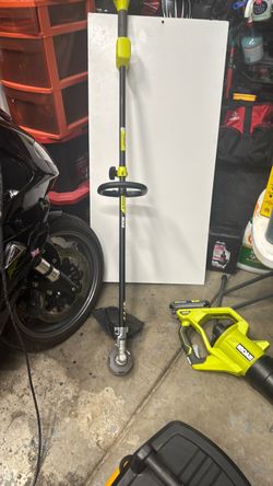 Ryobi Blower and 2 weed Eaters