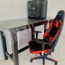 Brand new CPU Custom build high performance, Gamin Chair, solid wood high table all together $99.99