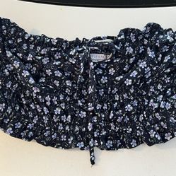 Strapless top