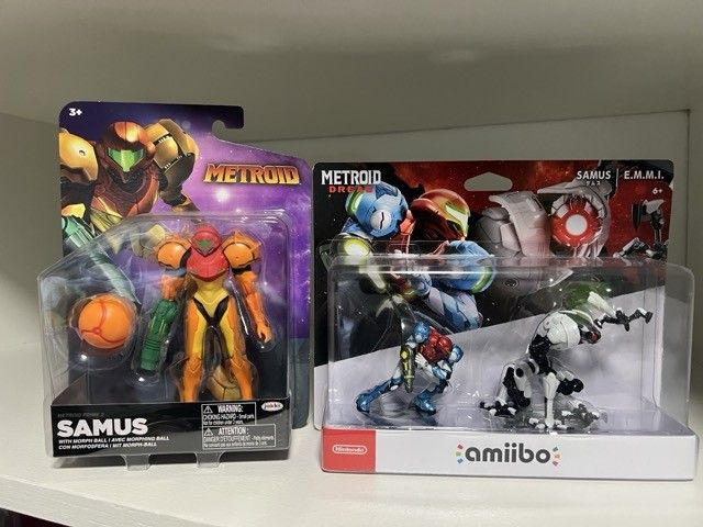 2 Pack - Metroid Amiibo And Figures, Sealed Unopened